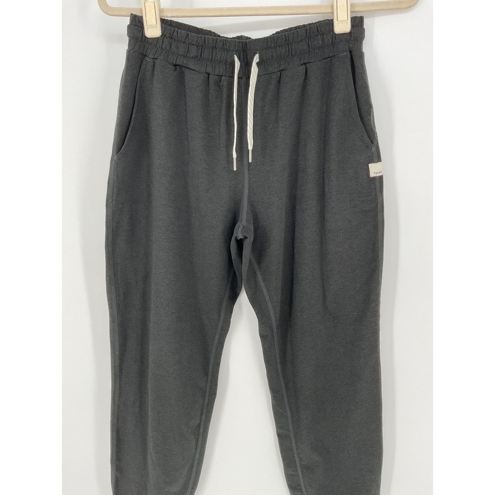 Vuori Performance Jogger Charcoal Heather Gray VW303 Womens Small Comfort Pants